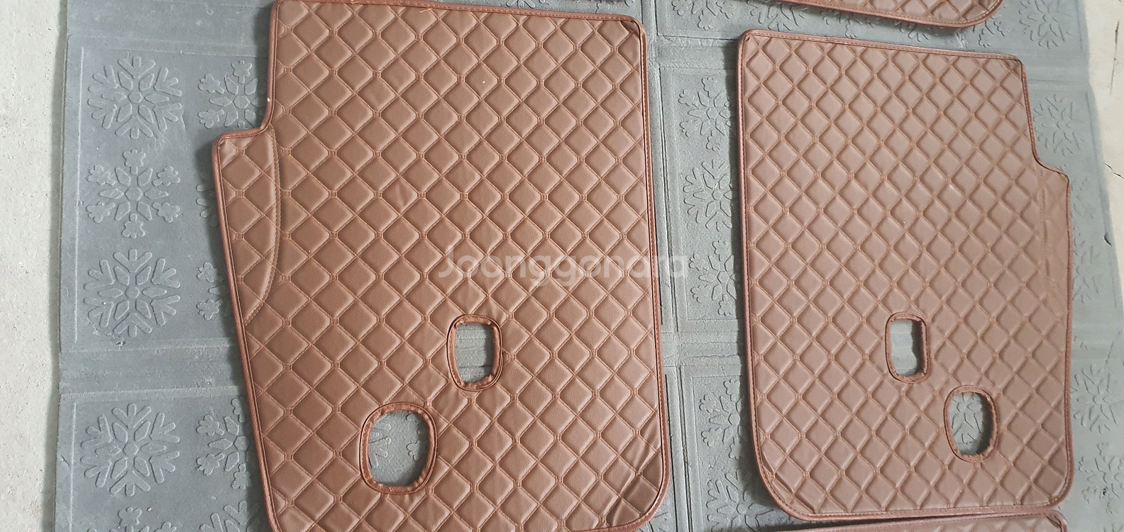 디 올 싼타페 6인승 트렁크매트--2