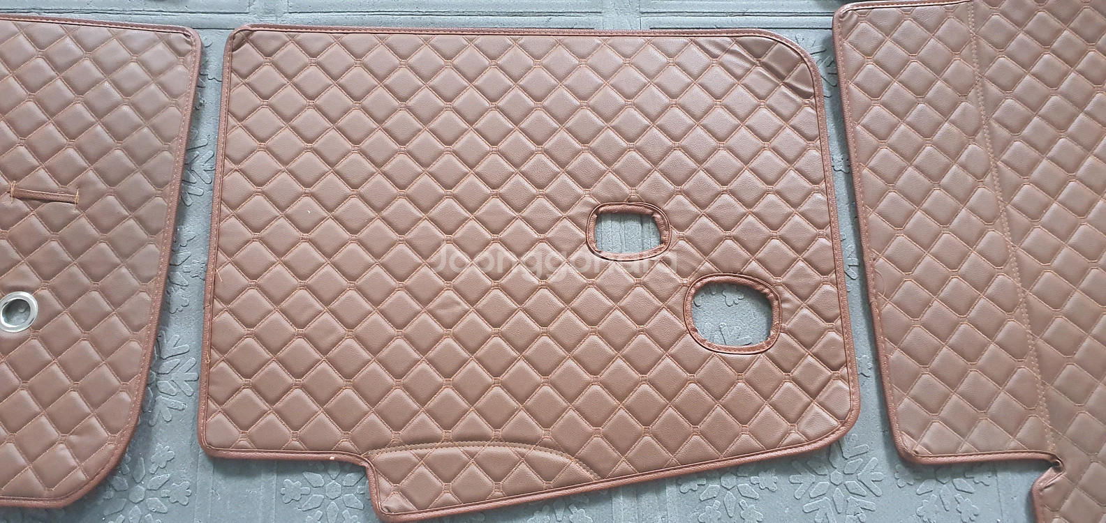 디 올 싼타페 6인승 트렁크매트--4