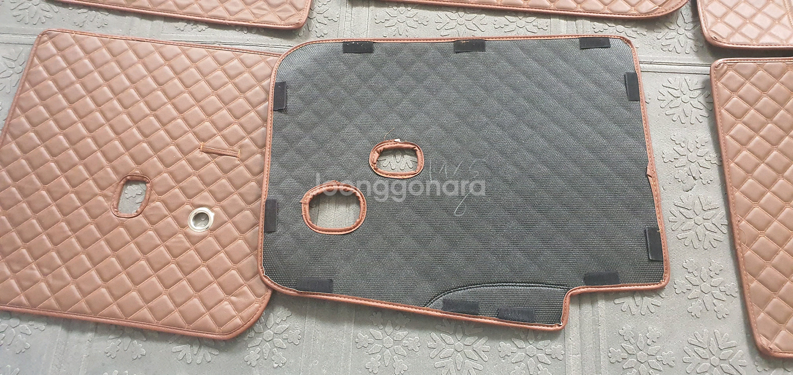 디 올 싼타페 6인승 트렁크매트--5