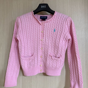 [오염 있음] 폴로 랄프로렌 여아 가디건(6) 판매합니다.