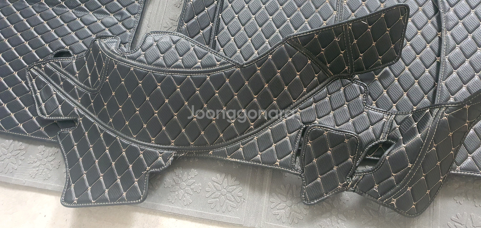 제네시스 GV70 트렁크 차박매트.--5