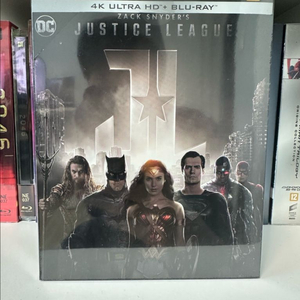 [블루레이] 잭 스나이더의 저스티스 리그 4K 스틸북 한정판