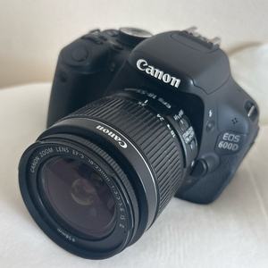 캐논 EOS 600D DSLR 카메라, 18-55 렌즈