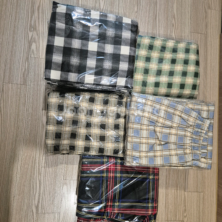 양털 수면바지 6개 색상 랜덤--1