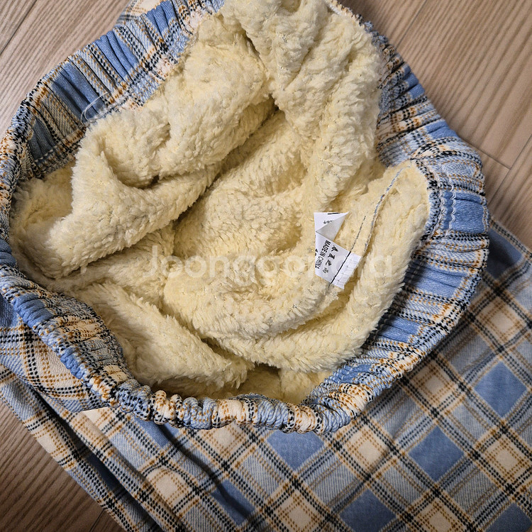 양털 수면바지 6개 색상 랜덤--2