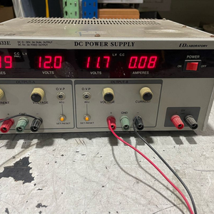 2채널 DC POWER SUPPLY ED-333E DC 파워 서플라이 ED 파워서플라이 전원공급기 DC전원공급기