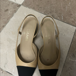 샤넬 슬링백 36 구두 샌달