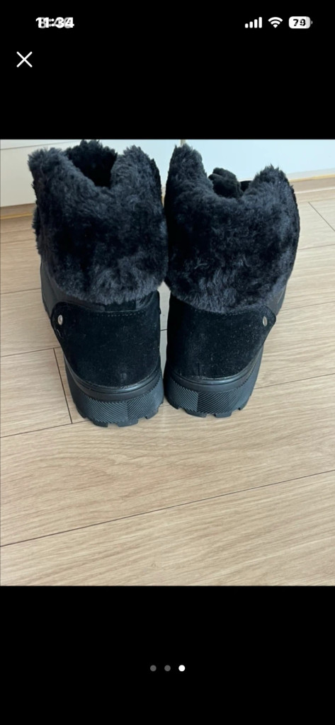 따뜻한 털신 새상품 240--1