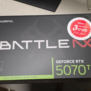 RTX 5070Ti 그래픽카드 미개봉