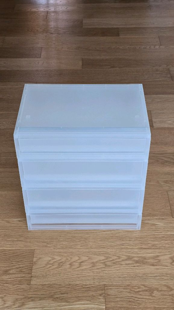 MUJI 무지 무인양품 폴리프로필렌 케이스 가로 와이드--2