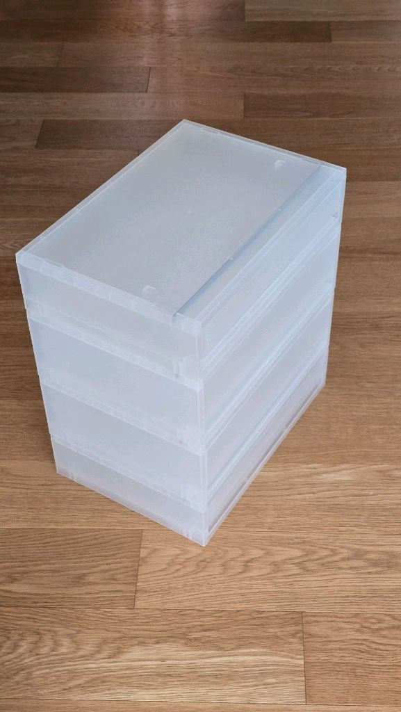 MUJI 무지 무인양품 폴리프로필렌 케이스 가로 와이드--3