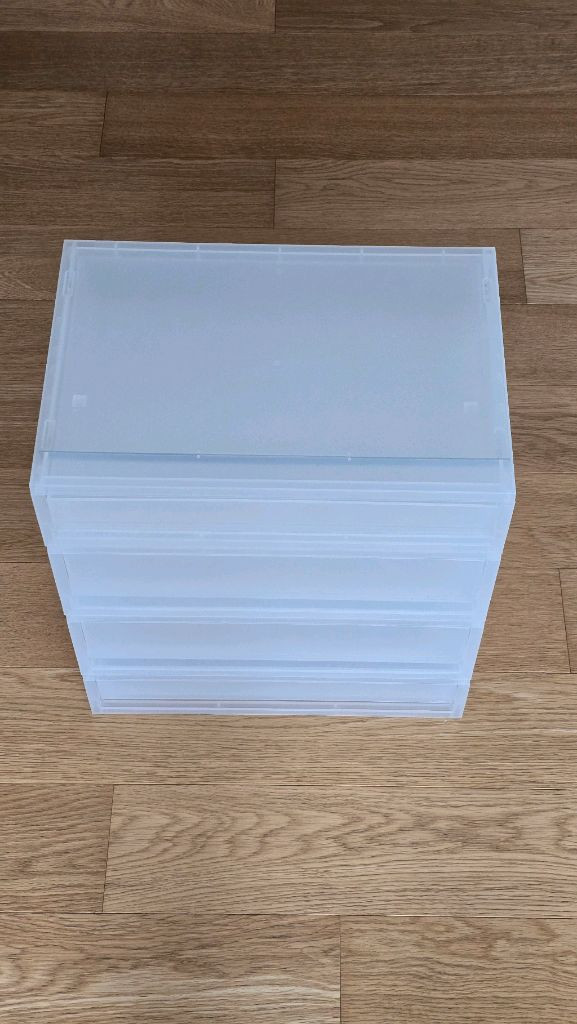 MUJI 무지 무인양품 폴리프로필렌 케이스 가로 와이드--1