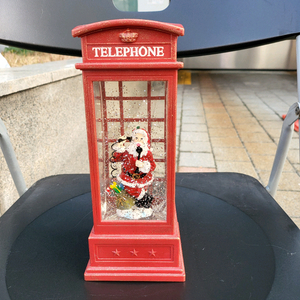 크리스마스 산타 오르골(높이24cm)팝니다