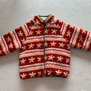 메르시유 리버시블 후리스 패딩 양면 / 120사이즈(10회 미만 착용)