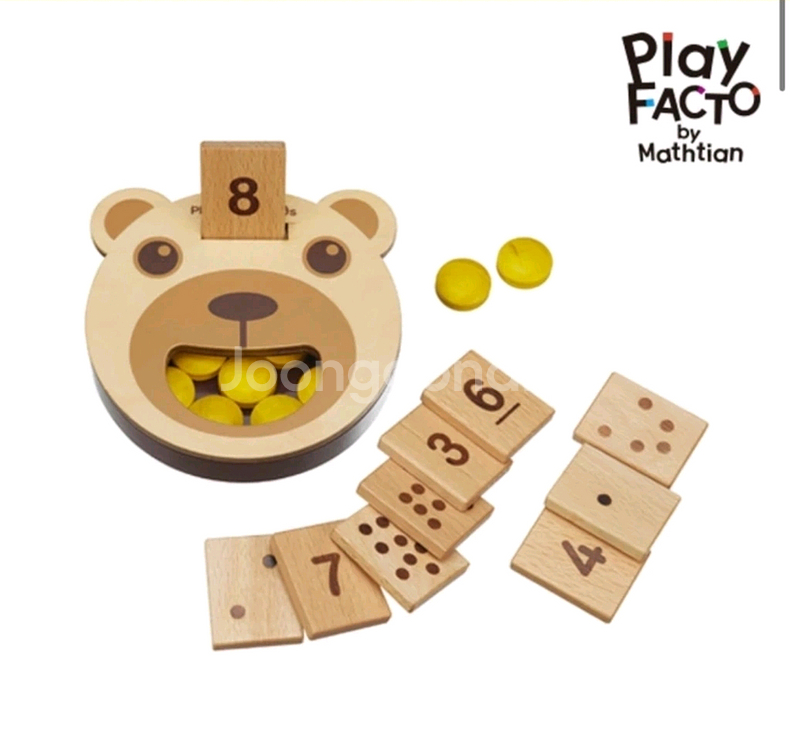 플래이팩토 곰돌이세트 수와연산 유아수학 아기수학 숫자배우기 원목교구 유아장난감 아기장난감--0