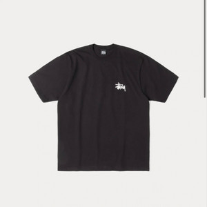 스투시 베이직 기본 반팔티 LX 블랙 (미개봉)