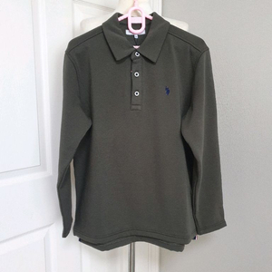 (택있는 (새상품)남성 폴로 아센 기모 카라티 L사이즈