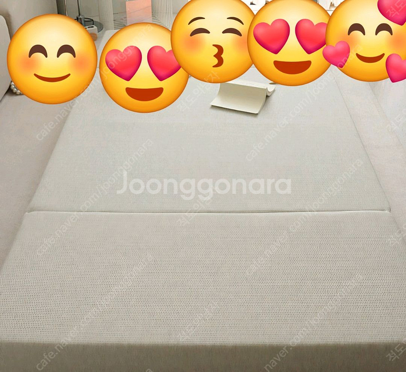 밸런스온 한정판 3단접이식토퍼 매트리스 판매합니다--0