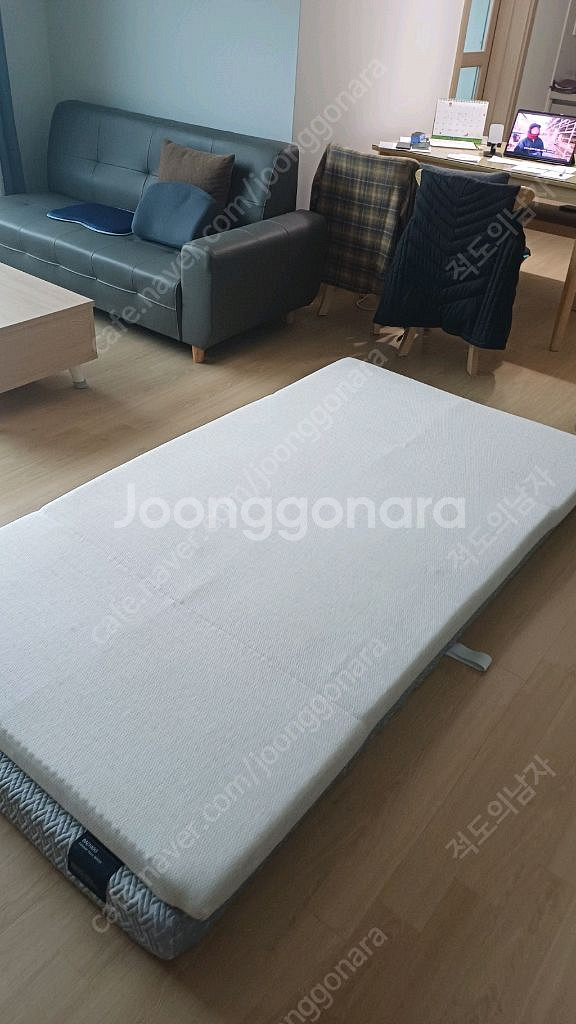 밸런스온 한정판 3단접이식토퍼 매트리스 판매합니다--1