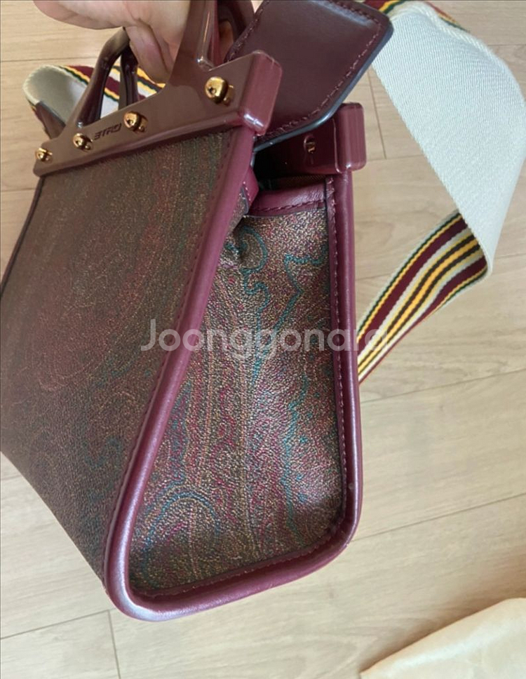 에트로 신상 토트백 정품--4