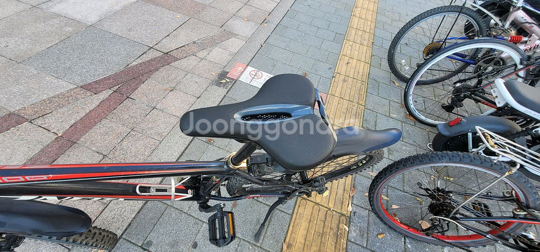 MTB 26인지 24단 자전거--5