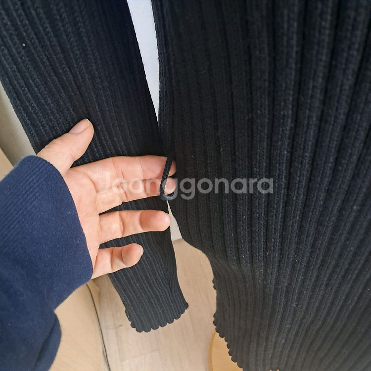 S MaxMara S막스마라 골지 니트 가디건 겸원피스 M--5