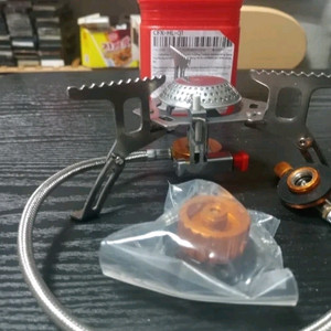 미사용품.캠핑, 피크닉, 낚시 등에 유용한 소형 버너입니다