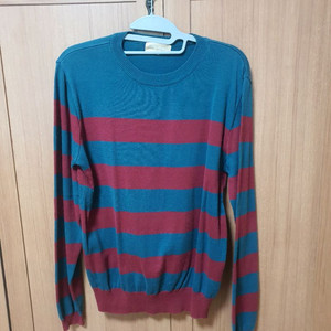 크리스마스 느낌나는 남성니트 M (사이즈100)