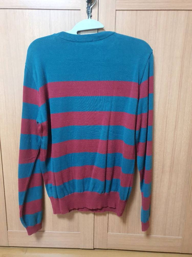 크리스마스 느낌나는 남성니트 M (사이즈100)--1