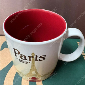 스타벅스 프랑스 파리 시티 머그 시티컵 새상품