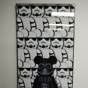 스타워즈 베어브릭 카우스 대형 팝아트 그림 액자 소품