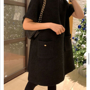 트위드 원피스 free