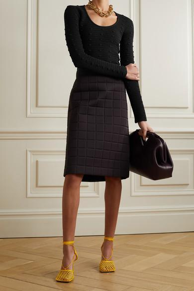 Bottega Veneta HEAVY TECHNICAL GABARDIN WOMEN'S SKIRT--7