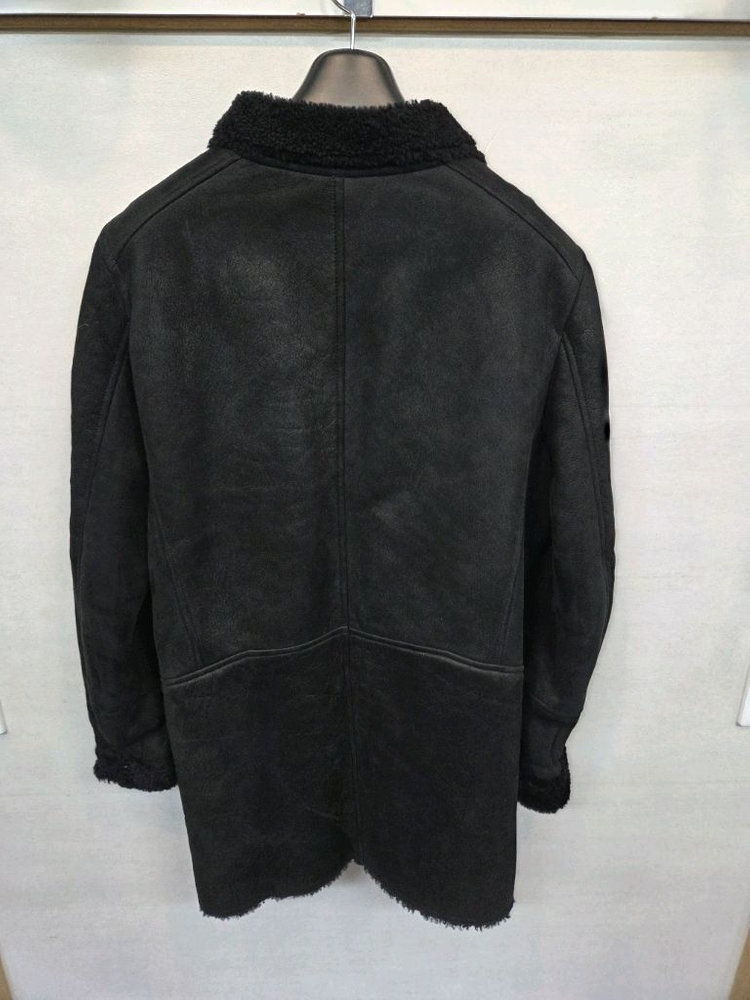 bon 천연 양 가죽 모피 무스탕 자켓 L--1