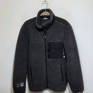 (90) 블랙야크 플리스 점퍼 차콜 뽀글이 후리스 자켓