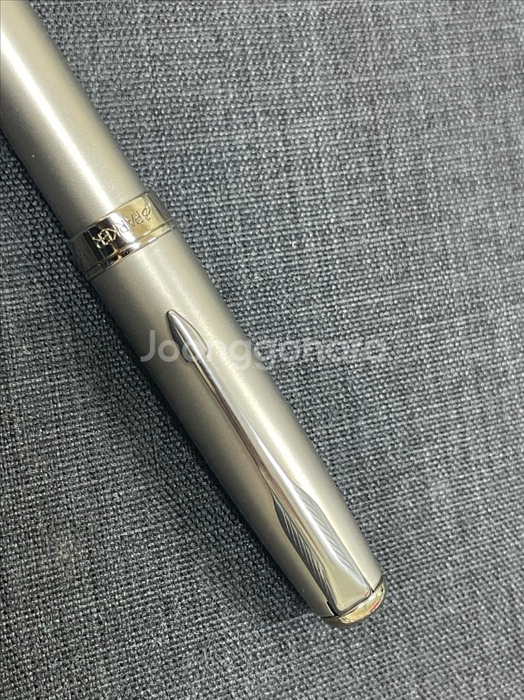 파카 만년필 소네트 브러쉬드 스틸 CT 스틸 M닙--2