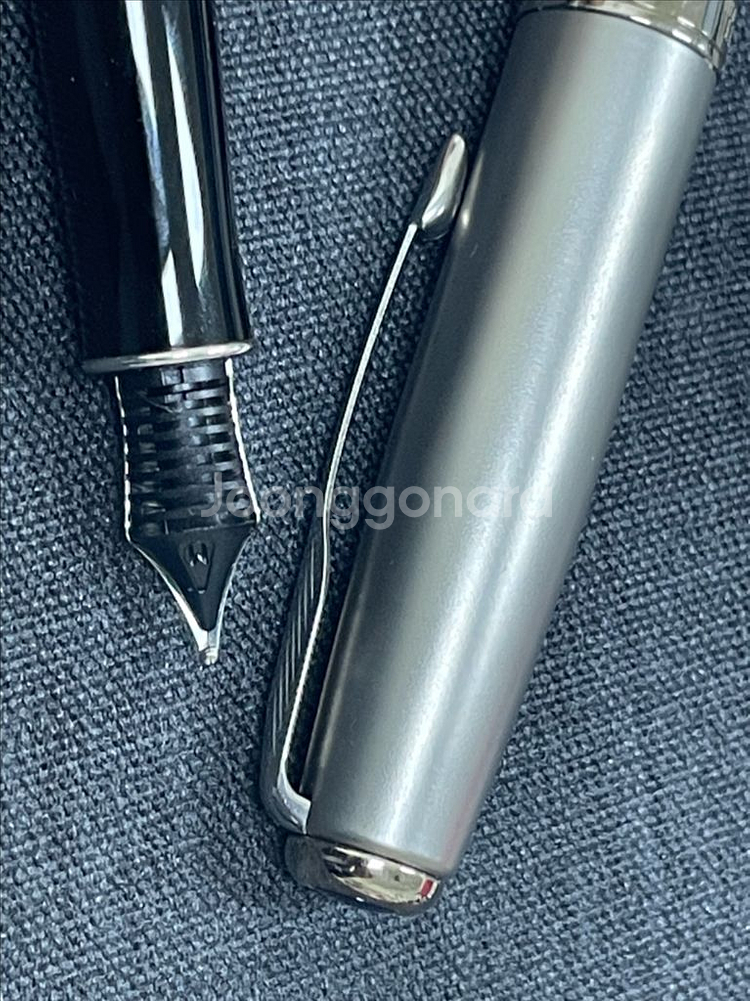 파카 만년필 소네트 브러쉬드 스틸 CT 스틸 M닙--6