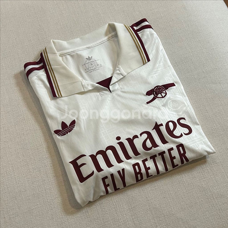 아스날 24/25 어웨이 유니폼 레플리카 아디다스 롱슬리브--0