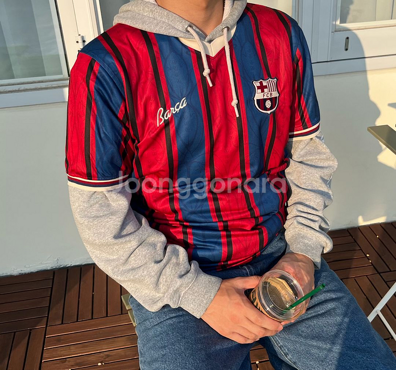 FC 바르셀로나 레플리카 축구 유니폼 (새제품)--0