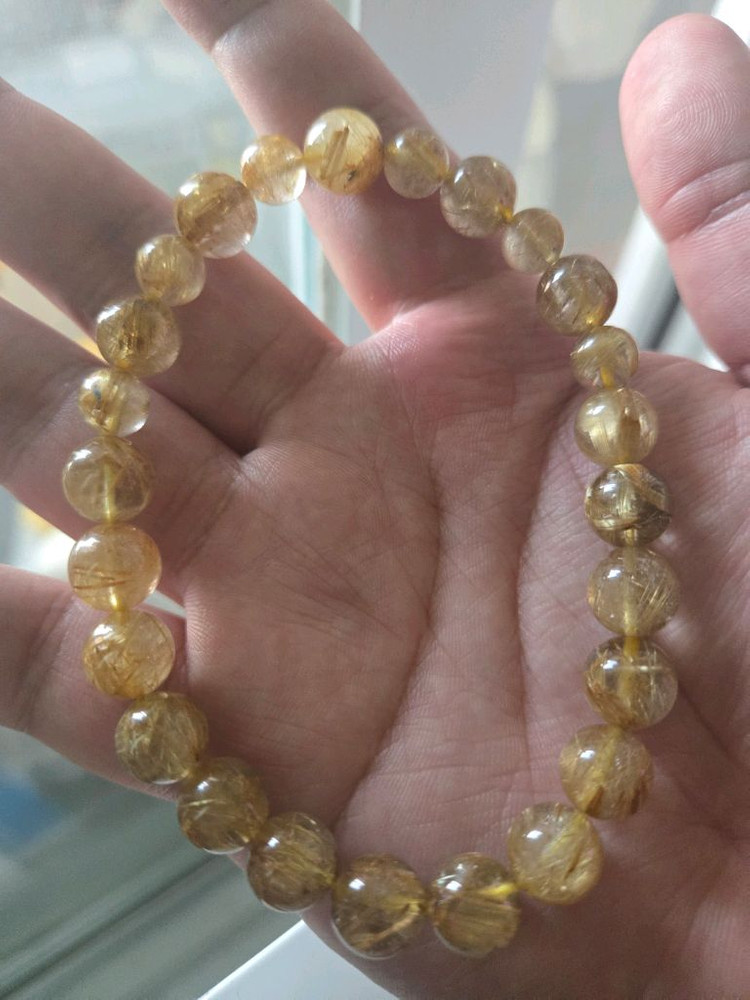 천연 금침팔찌 팝니다--2