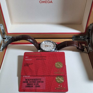 오메가 아쿠아테라 골드핸즈 38.5mm 판매합니딘