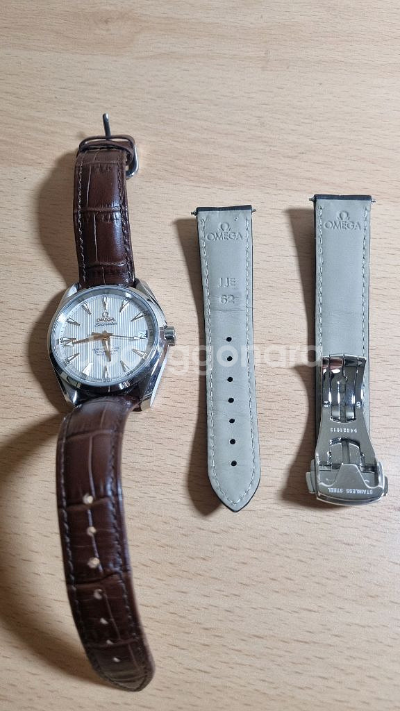 오메가 아쿠아테라 골드핸즈 38.5mm 판매합니딘--1