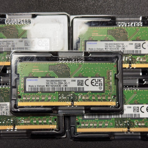노트북, 미니pc용 삼성 DDR4 16GB 3200MHz 메모리 5개