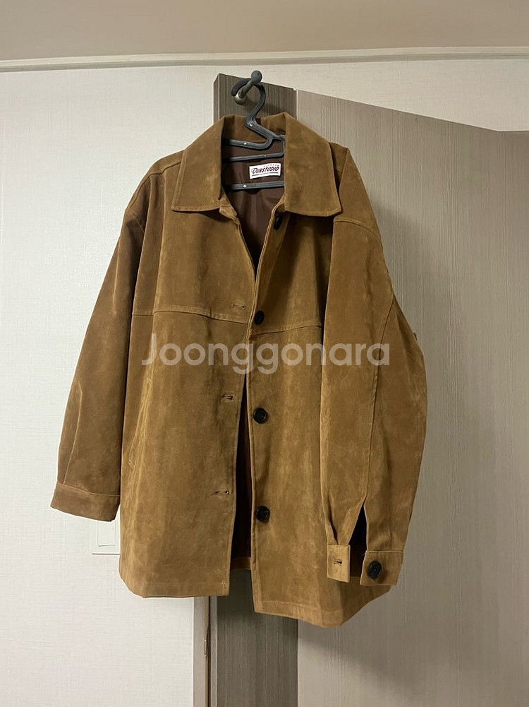 마지막가격)브라운 스웨이드자켓 돈피 헤르쯔 라룸 매니크--6