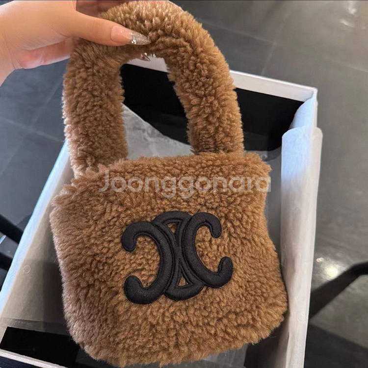 뽀글이 토트백--0