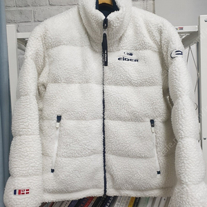 아이더 남성 여성 숏패딩 S 90 66 양면 플리스 구스다운 후리스패딩 XB17