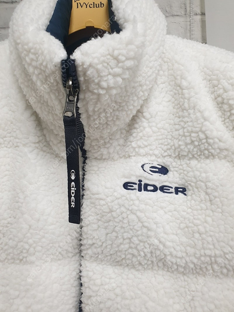 아이더 남성 여성 숏패딩 S 90 66 양면 플리스 구스다운 후리스패딩 XB17 이미지