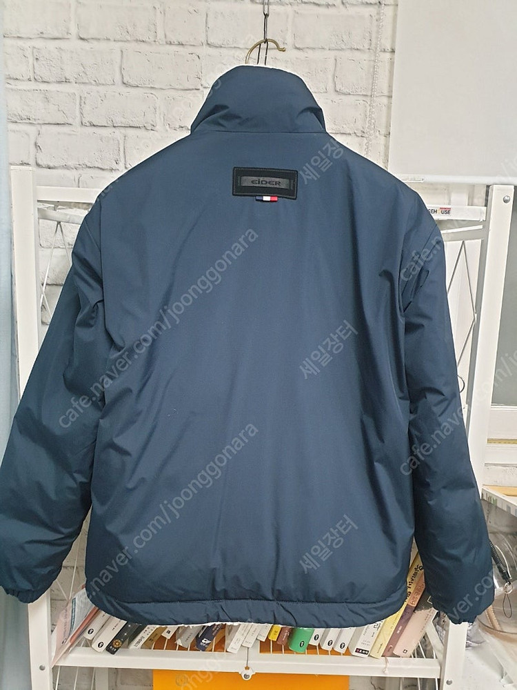 아이더 남성 여성 숏패딩 S 90 66 양면 플리스 구스다운 후리스패딩 XB17 이미지