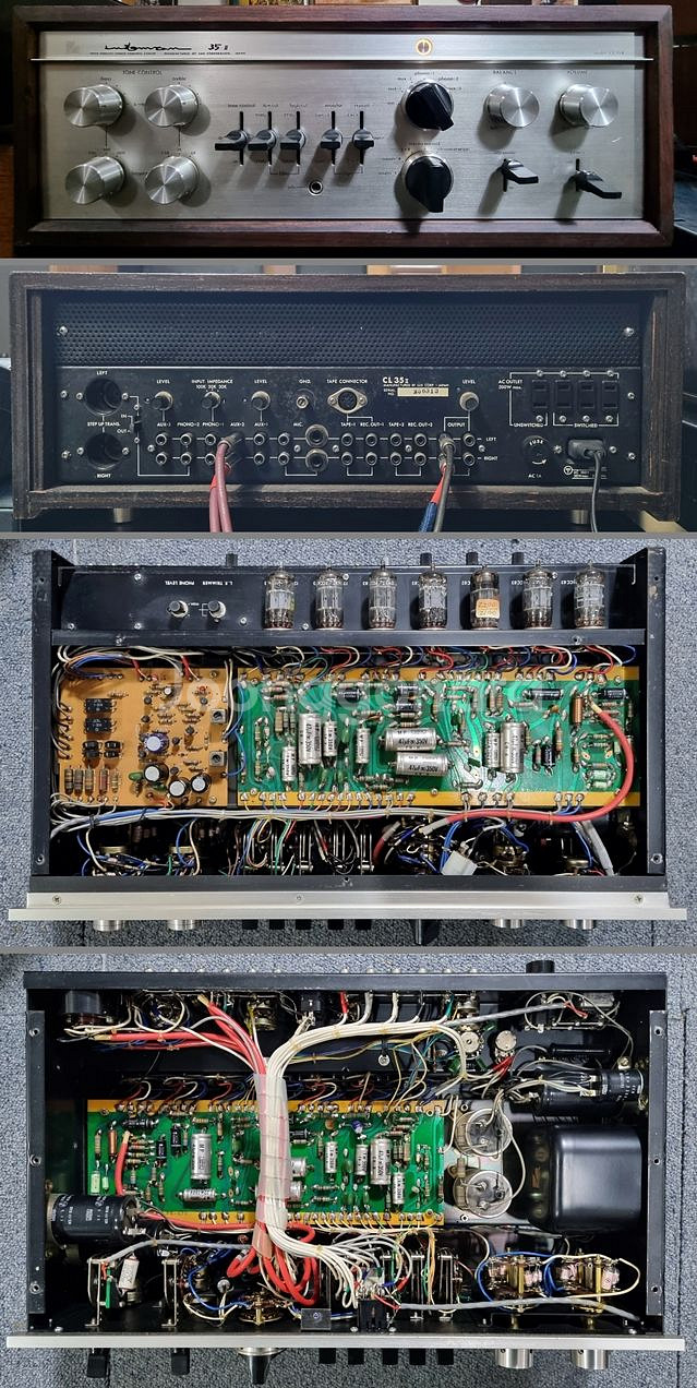 럭스만 CL-35MKⅡ 진공관 프리앰프--0