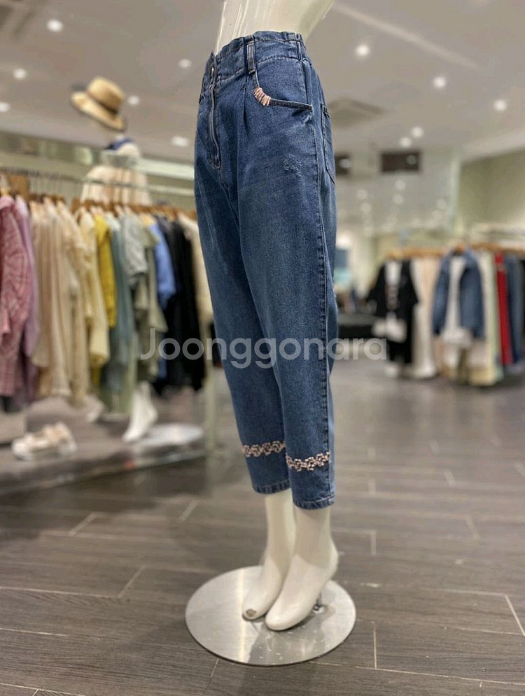 오즈세컨 브레이드라인 데님 팬츠 사이즈 67--1